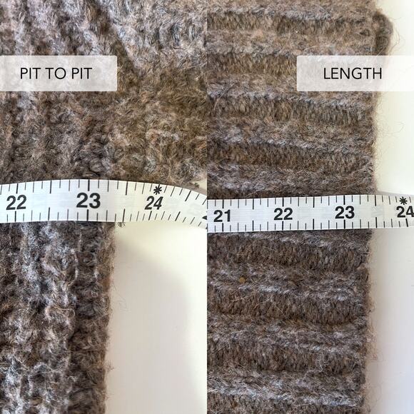 Cozy Brown Knit Sweater - Picture 12 of 12